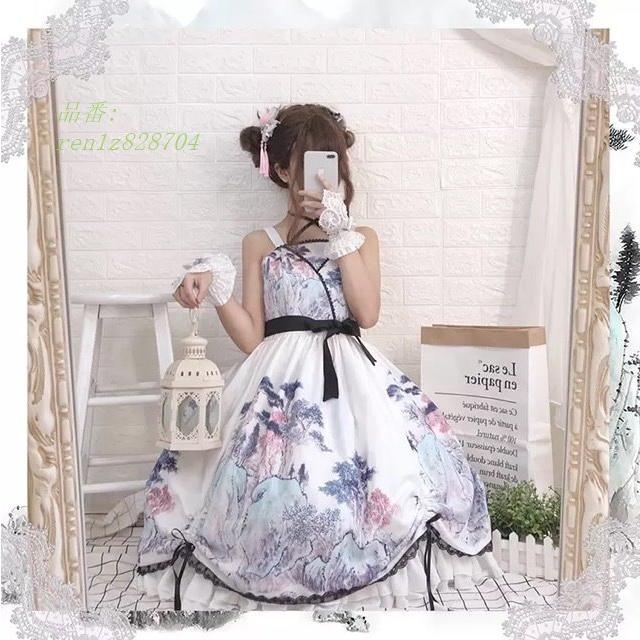 人気ブランドを ワンピース ショール ヘッドドレス 華かわワンピース 華ロリ コスプレ 撮影会イベント 夢かわ 衣裳 映え 可愛い アイドル ロマンティック 小悪魔 量産型 地雷系 中華ロリィタ ワンピース チュニック Sergiopizarro Com Co