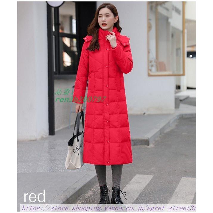 ダウンコート レディース 90％ダウン 大きいサイズ 超ロング 防寒性
