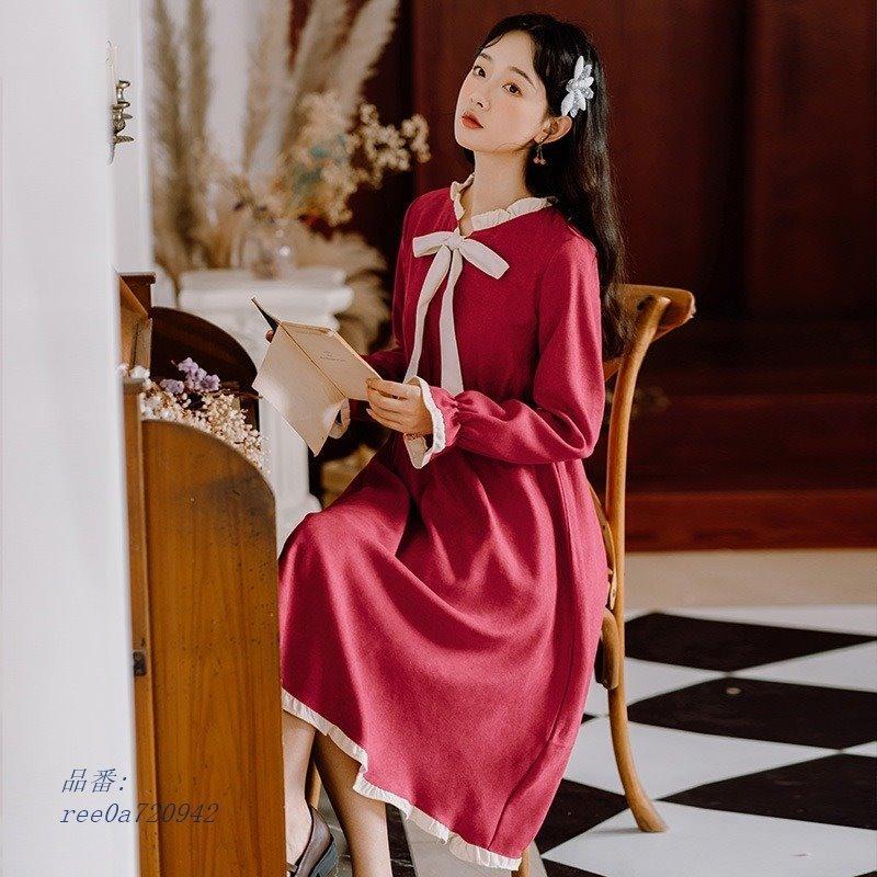 高級感 通勤通学 ワンピース Ol通勤 ワンピース 秋 ワンピース 秋 レディース ワンピース 可愛い 人気 長袖 蝶結び 代30代40代 きれいめ お洒落 上品 ワンピース サイズ M Www We Job Com