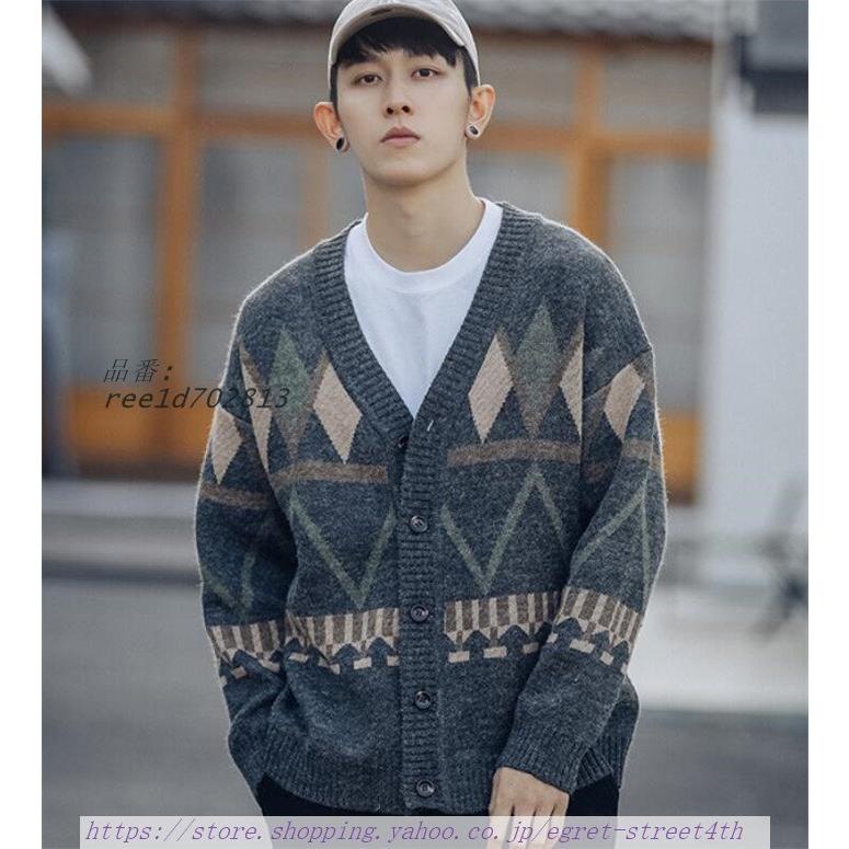 割引発見 カーディガン ニット 秋 カジュアル 長袖 ジャケット メンズニット 冬 厚手 トップス 前開 セーター メンズ ニット セーター サイズ L Hassoncaterers Com