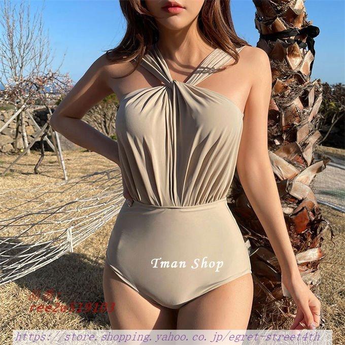 水着 ワンピース レディース セクシー オールインワン 無地 可愛い ワンピ水着 ビーチ みずぎ 温泉 かわいい 水泳 背中見せ お洒落 大人 海 プール おしゃれ 新しい