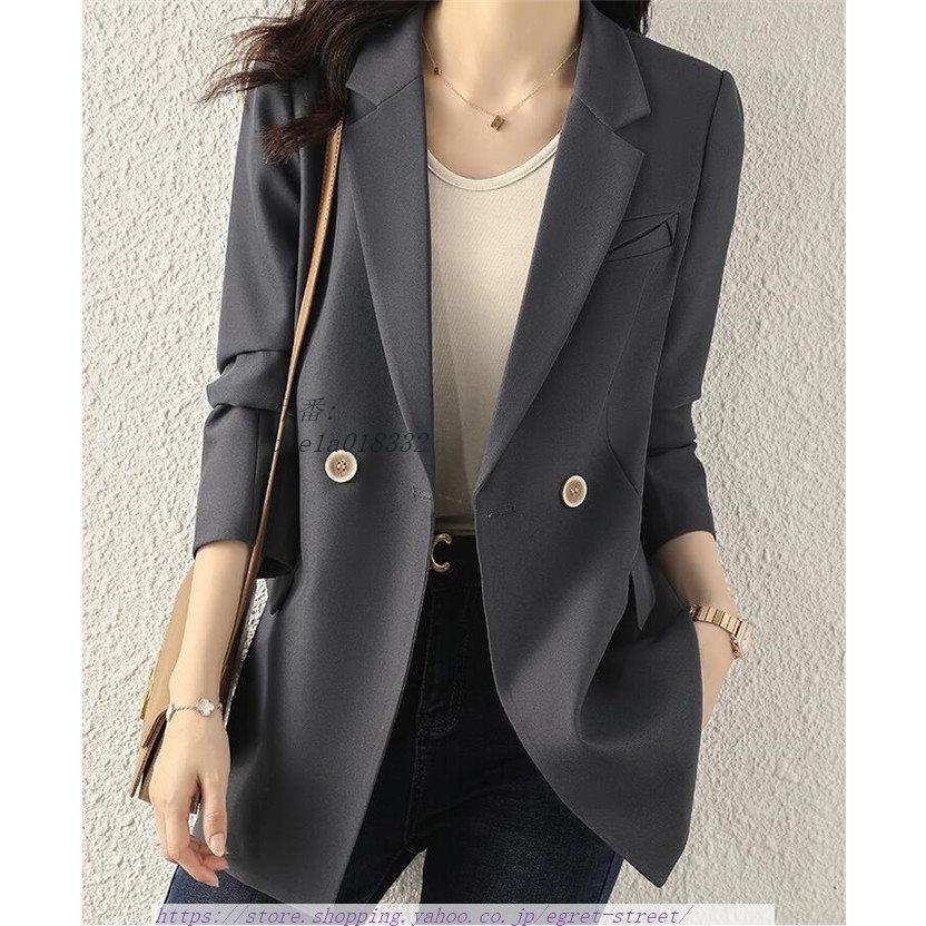 出産祝い 春 秋 おしゃれ ジャケット レディース テーラードジャケット スーツジャケット 通勤 落ち感 テーラード ブレザー サイズ L Crossplag Com