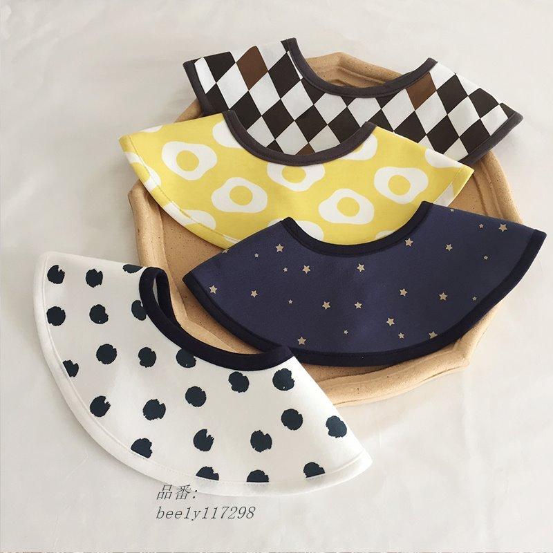 よだれかけ ベビースタイ 可愛い 2枚セット ベビーグッズ 赤ちゃん 女の子 プレゼント 360度円形 男の子 おしゃれ かわいい お食事エプロン 出産祝い Bee1y Egret Street 通販 Yahoo ショッピング