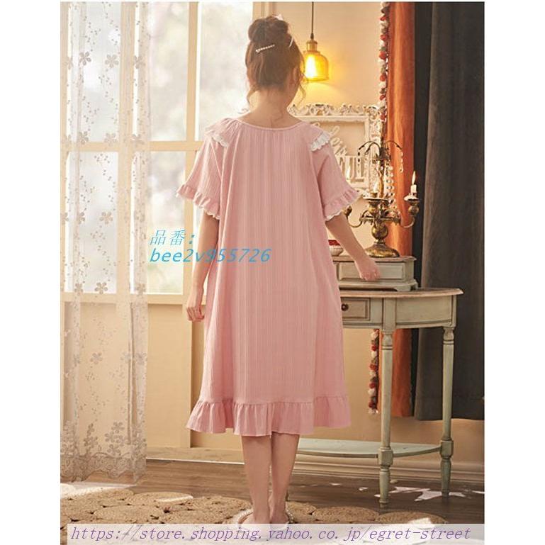 おすすめ レディース パジャマ ワンピース 夏 母の日 きれいめ 可愛い 結婚祝い ギフト 部屋着 ルームウェア 半袖 誕生日 Cisama Sc Gov Br