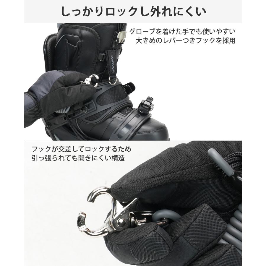 VAXPOT（バックスポット） リーシュコード 流れ止め スノーボード : EGS DIRECT - 通販 - Yahoo!ショッピング