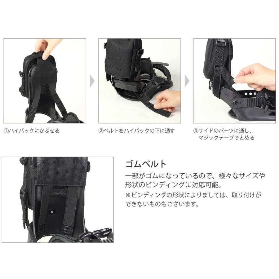 ハイバックポーチ スノーボード ビンディング ミニポーチ : EGS DIRECT