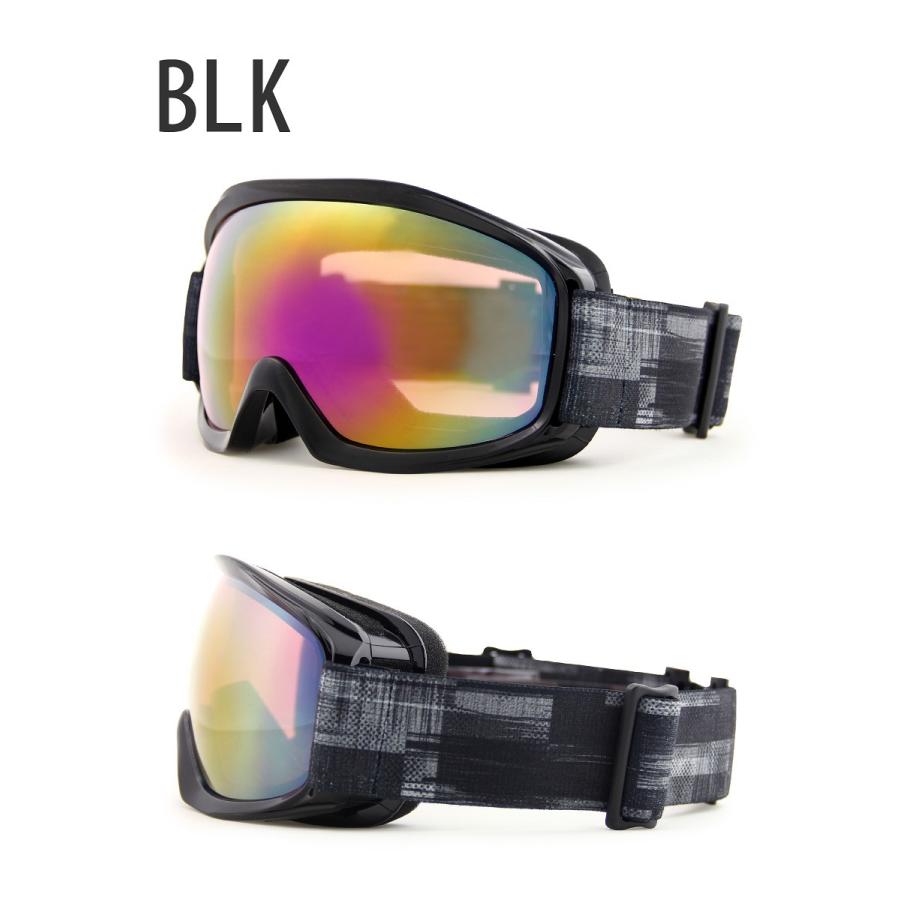 ゴーグル ダブルレンズ ミラーレンズ メンズ レディース スキー