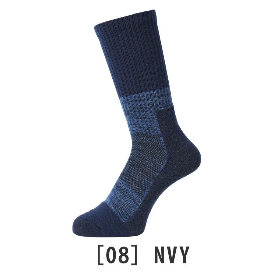 ウィンター クルーソックス SILVER BULLET 靴下 ソックス メンズ 冬用 厚手 ボア 黒 白 赤