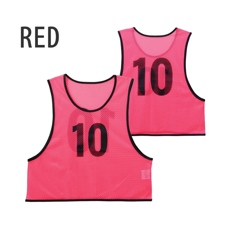 サッカー・フットサル　ビブス　1セット FINTA リバーシブル ジュニア ビブス (10枚セット) FT3028