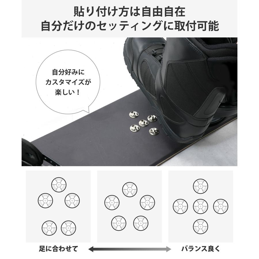 デッキパッド付 headスノーボード、ビンディング、ブーツ、カバー5点セット VAXPOT（バックスポット） スノーボード デッキパッド メタル 5個組