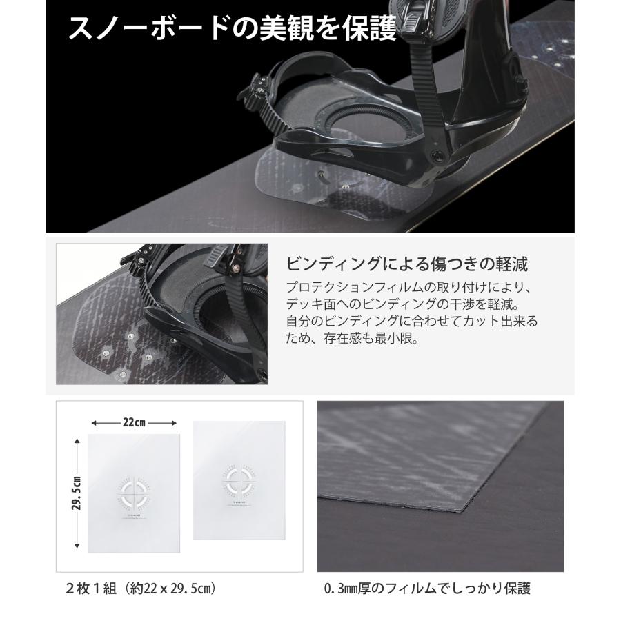 VAXPOT（バックスポット） スノーボード プロテクションフィルム