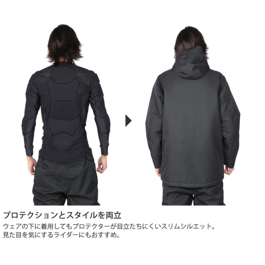 ボディープロテクター メンズ レディース スノーボード ウェアの下に