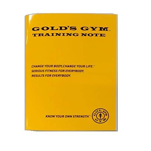 ゴールドジム Gold S Gym トレーニングノートg9500 G9500 Ehstyle 通販 Yahoo ショッピング