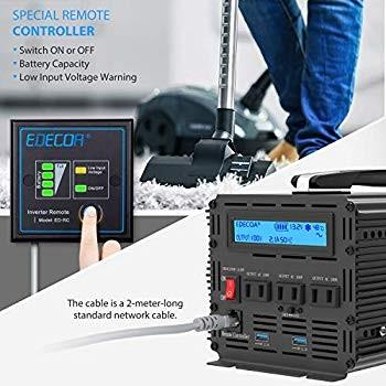 高質で安価 Edecoa 正弦波 インバーター 1000w 最大出力 00w インバーター Dc 12v を100v 110v Acへ変換 50hz Ehstyle 通販 Yahoo ショッピング 日本産 Jknewspoint Com