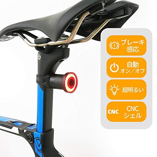 Enfitnix テールライト 自転車 ロードバイク軽量リアライト Usb充電オートライト高輝度led 長時間接続 ブレーキ感応ipx6防水 Ehstyle 通販 Yahoo ショッピング