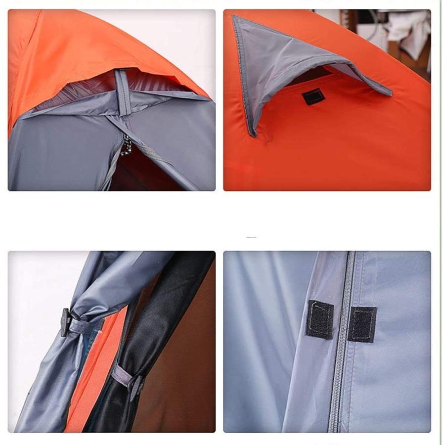 Creeper キャンプ テント二層構造 防雨 防風 防災 超軽量 1 9kgアルミニウム合金ロッド210 90 110cm デュアルドア Ehstyle 通販 Yahoo ショッピング