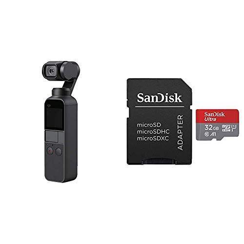 Sdカードセット国内正規品 Dji Osmo Pocket 3軸ジンバル 4kカメラ サンディスク Microsd 32gb Sd Ehstyle 通販 Yahoo ショッピング
