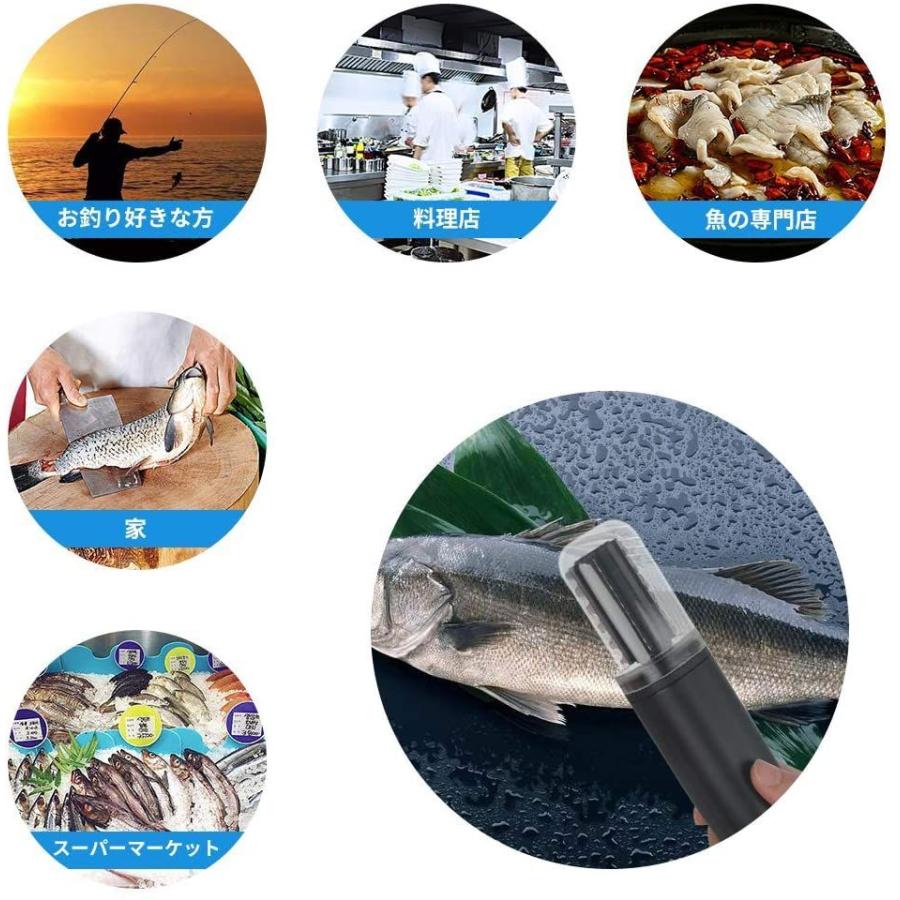 超人気の Powergiantウロコ取り 魚の鱗とり 電動 Usb充電式 ステンレス Ipx7防水レベル 飛び散らない ワンタッチボタン 業務用 キッ 春夏新色 Tulsidigital In