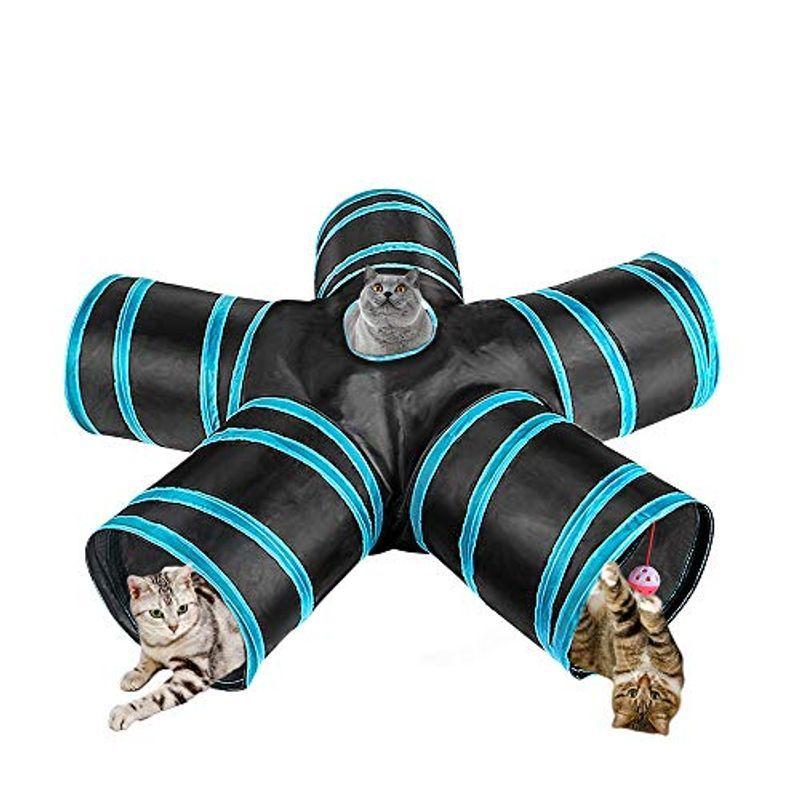Greesuit 猫 トンネル 猫 おもちゃ 5通 キャットトンネル ペット玩具 折りたたみ式 お留守番に ペット用品 子犬 うさぎおもちゃ Ehstyle 通販 Yahoo ショッピング