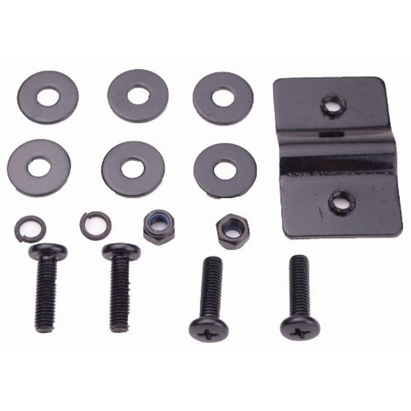 キャプテンスタッグ Captain Stag オッフル カゴ取付金具前用 W金具 ブラック Y 5163 出群