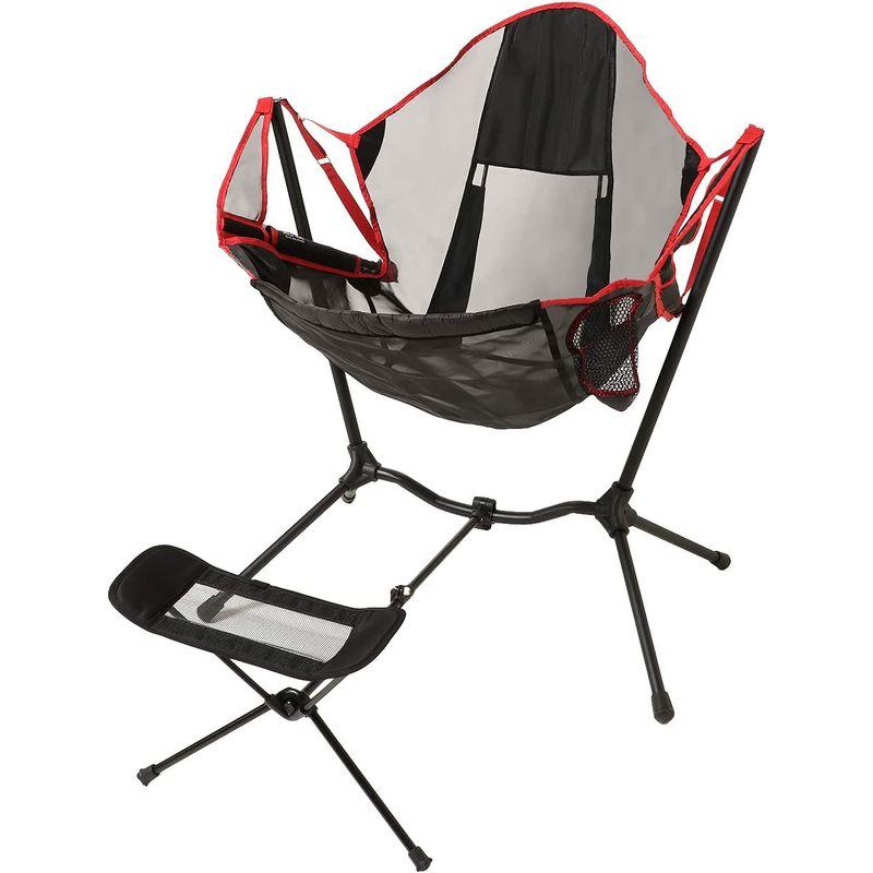 ソロサピエンス STONE CHAIR ストーンチェア 沼イス フットレスト付属 防水 折り畳み ハンモックチェア (アフリカンレッド) STONE CHAIR ストーンチェア 沼イス フットレスト付属 防水 折り畳み ハンモックチェア アフリカンレッド フットレストを標準装備
