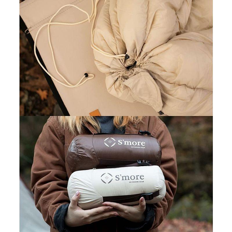 Smore(スモア) OKURUMI BAG 寝袋 コンパクト 丸洗い可能な軽量シュラフ 暖かい 洗える ダウン 封筒型 アウトドア 収納 スモア OKURUMI BAG 寝袋 コンパクト 丸洗い可能な軽量シュラフ 暖かい 洗える ダウン 封筒型 アウトドア 収納