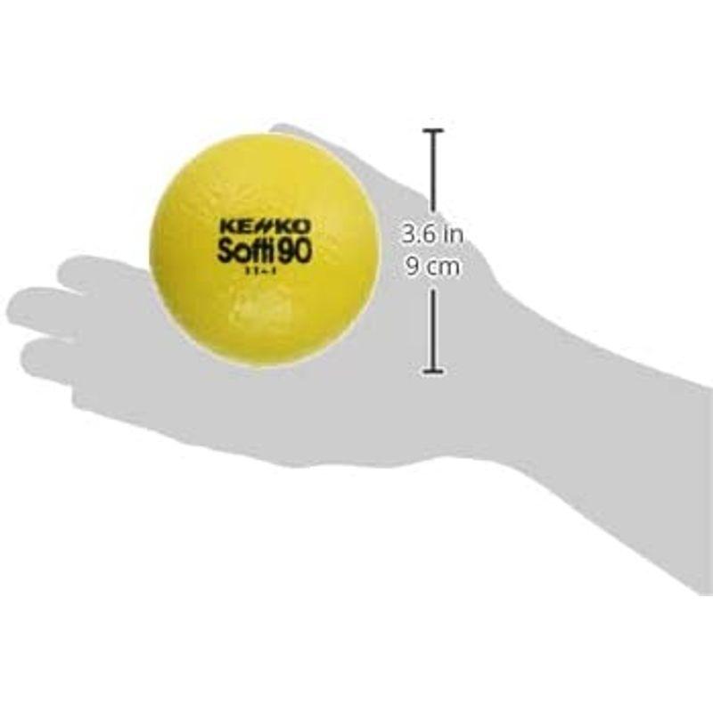 ナガセケンコー ケンコーソフティボール90 黄 1ダース(12個) S90-Y 黄 90mm NAN1063480044(10299円)