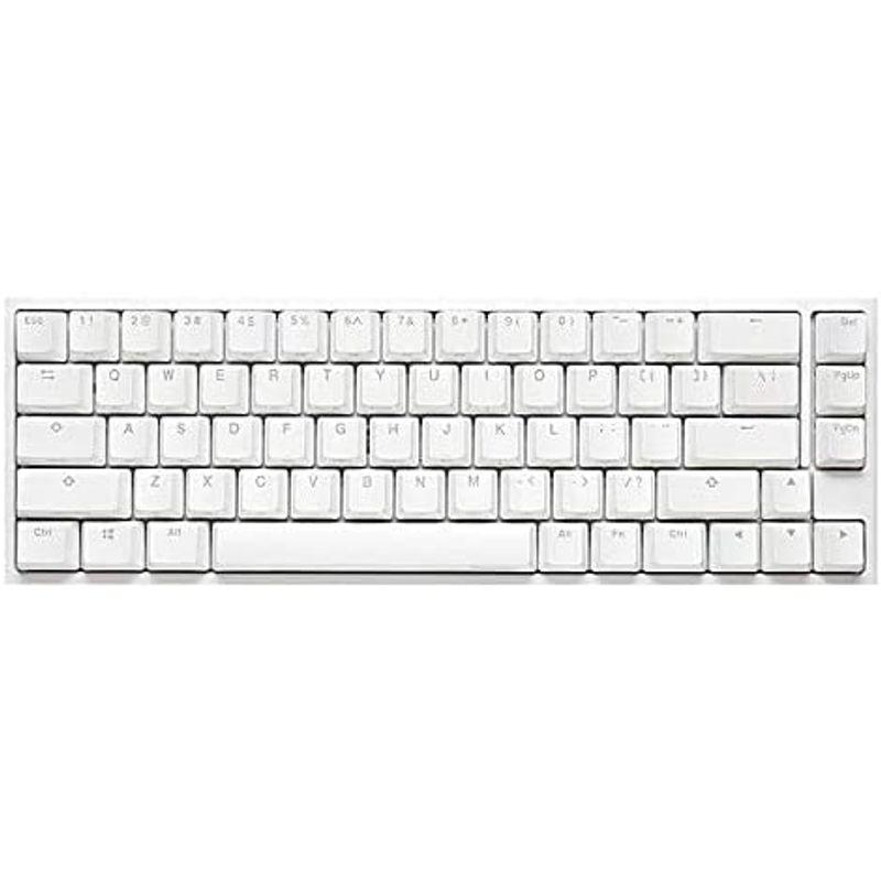 DUCKY ゲーミングキーボード One 2 SF RGB Cherry Speed 銀軸(英語配列) ピュア ホワイト dk-one2-r RGB ゲーミングキーボード One SF Cherry Speed 銀軸 英語配列 ピュア ホワイト dk one2