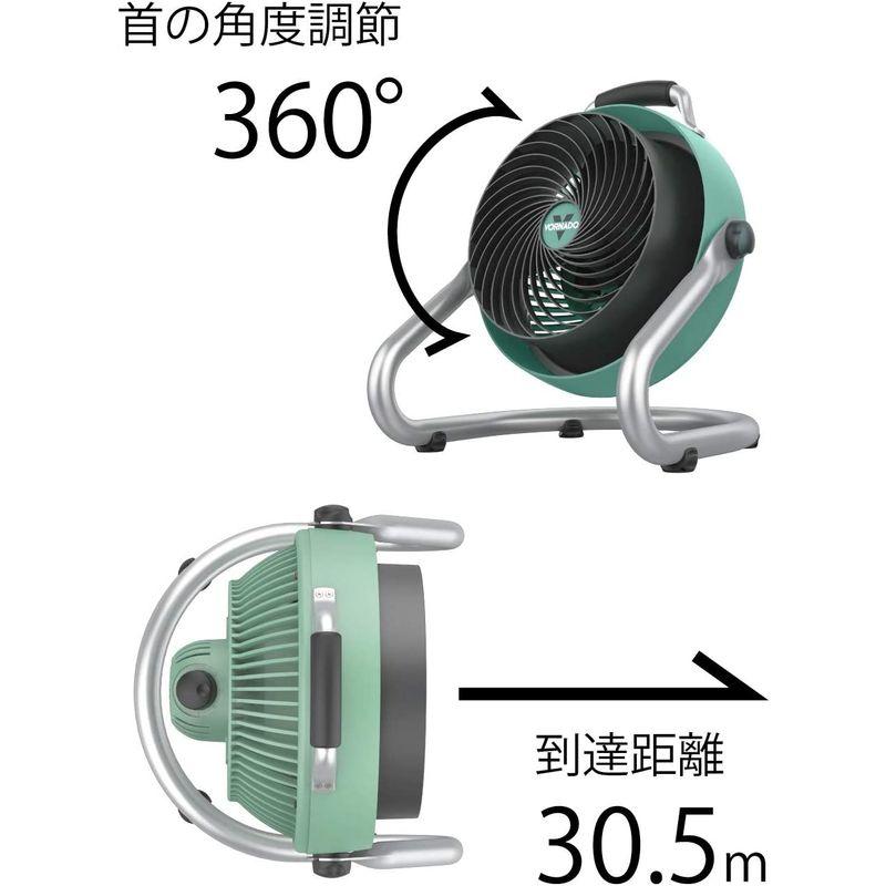 ボルネード サーキュレーター 35畳 壁掛け 防塵 生活防水 換気 空気循環 観葉植物 グリーン 293HD-JP｜eh-style｜07