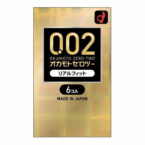 オカモト ゼロツー リアルフィット 6個 コンドーム あすつく