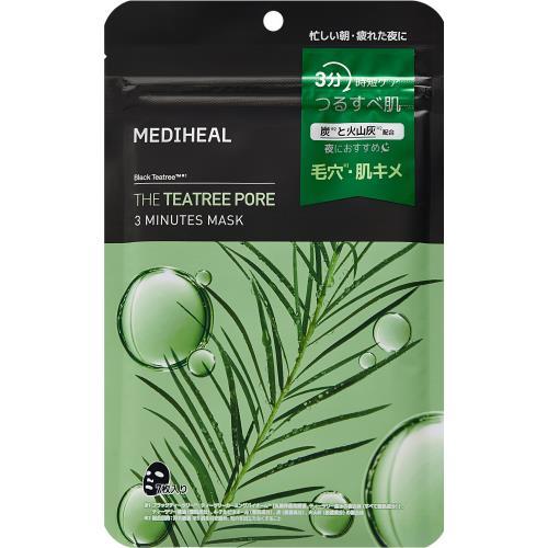 MEDIHEAL（メディヒール） 韓国高麗人蔘社 ティーツリーポア3ミニッツ