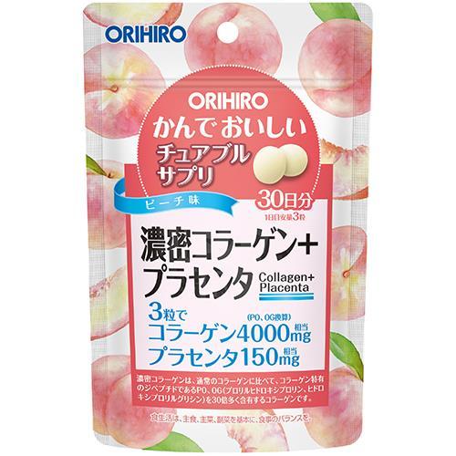 ORIHIRO（オリヒロ） かんでおいしいチュアブルコラーゲン 90粒 ピーチ