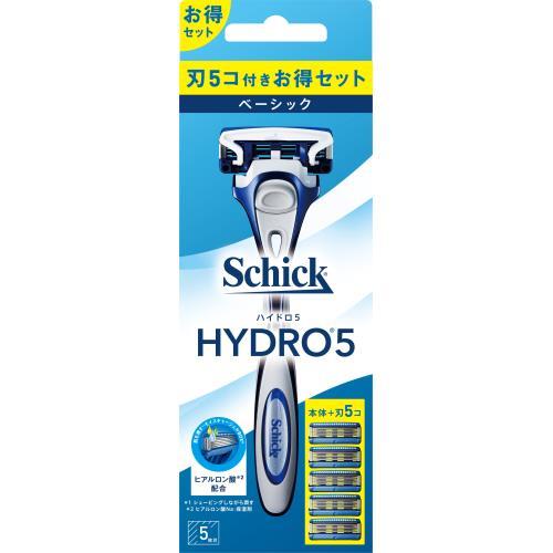 schick シック ハイドロ5ベーシックコンボ 替5個 : ウエルシア schick シック ハイドロ5ベーシックコンボ 替5個 : ウエルシア