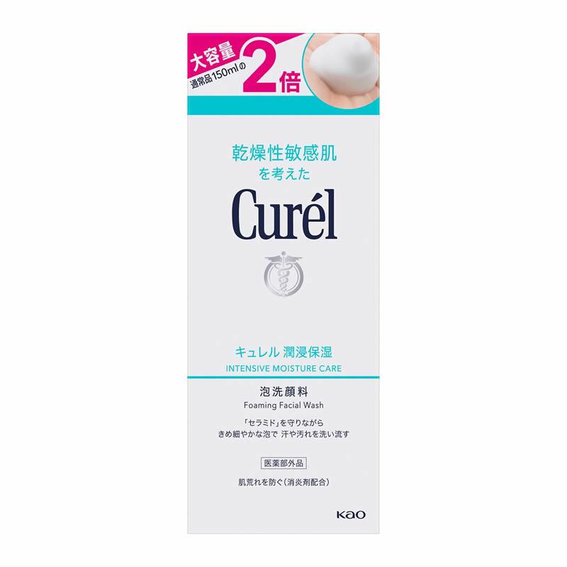 Curel 花王 キュレル 潤浸保湿 泡洗顔料 大サイズボトル 300ml