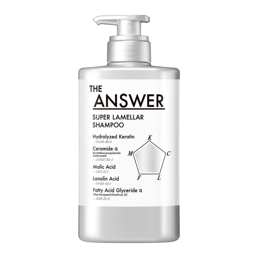 THE ANSWER ANSWER(ジアンサー) スーパーラメラシャンプー ポンプ