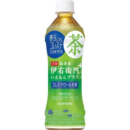 サントリー　伊右衛門プラス　コレステロール対策　500ML　【機能性表示食品】×24個セット｜ehac