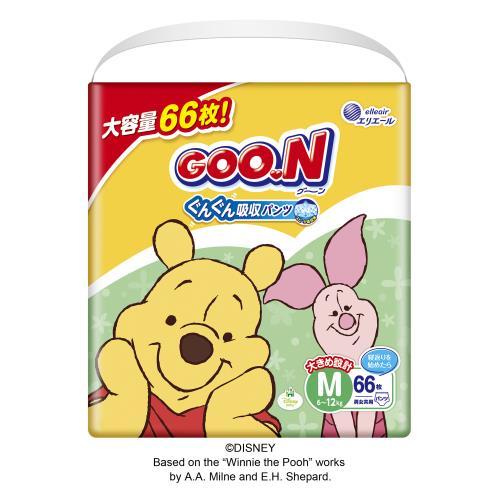 大王製紙 グ〜ンぐんぐん吸収パンツ Mサイズ 66枚×3個セット