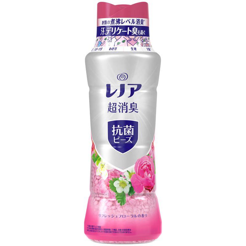 P Gジャパン レノア 本格消臭 抗菌ビーズ リフレッシュフローラルの香り 本体 490ml 衣類用柔軟剤 ウエルシア 通販 Paypayモール