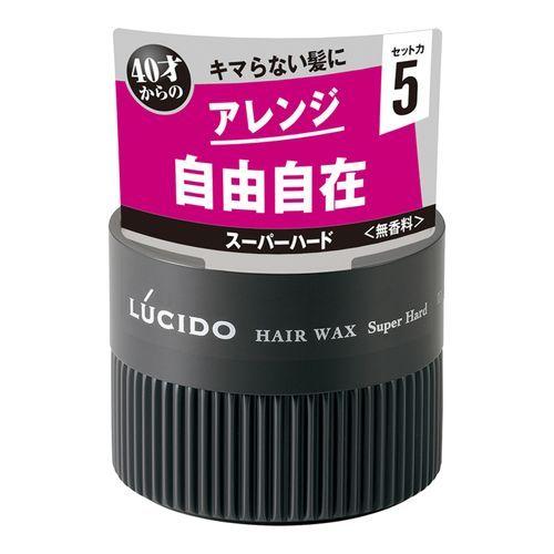 mandom（マンダム） ルシード ヘアワックス スーパーハード 80G 男性