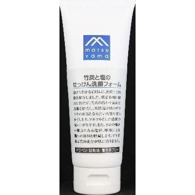 松山油脂 Mマーク 竹炭と塩のせっけん洗顔フォーム 1g ウエルシア 通販 Paypayモール