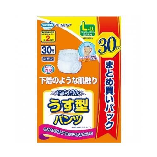 エルモアいちばん ウエルシア いちばん 薄型パンツ L-LL ジャンボ