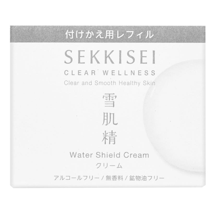 コーセー 雪肌精 クリアウェルネス ウォーター シールド クリーム 付けかえ用 40g ウエルシア 通販 Paypayモール