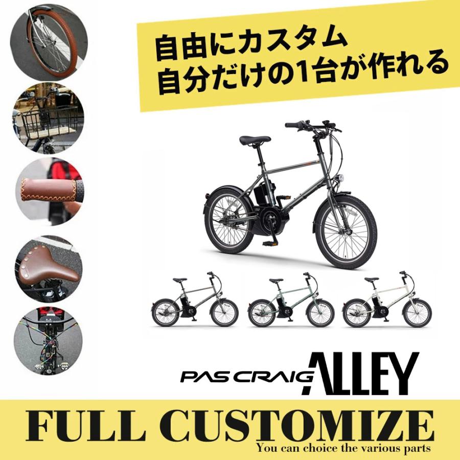 ヤマハ発動機 フルカスタムチョイス PAS CRAIG ALLEY(パスクレイグ