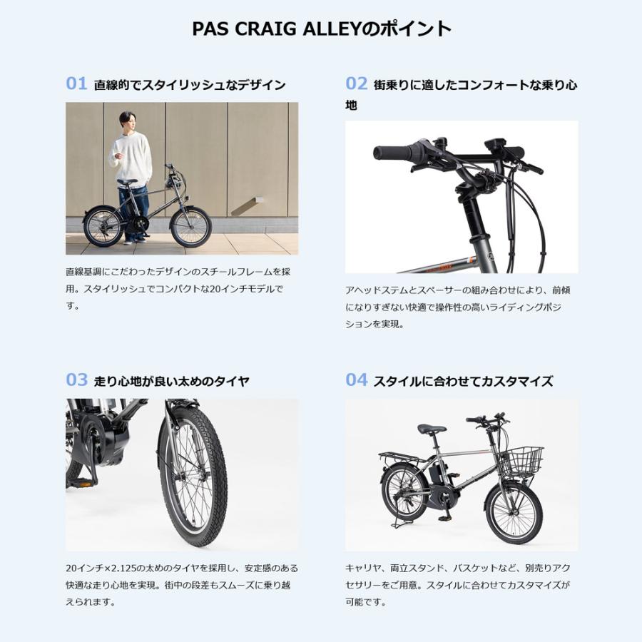 個性的なアルミパイプバスケット搭載厳選カスタム PAS CRAIG ALLEY(パスクレイグアリー)　YAMAHA(ヤマハ) BMX電動アシスト自転車・E-bike　 送料プランA_19