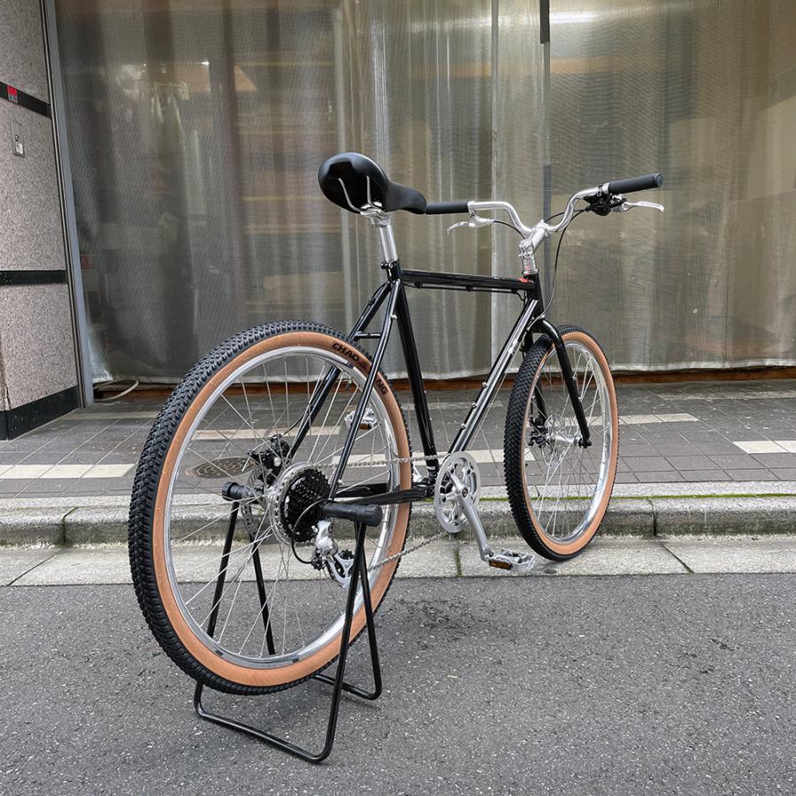 कर्मन् 　Fuji ALTERR ブラック 黒 カスタム OLD MTB フジ（Fuji） ALTERR(アルター) クロモリマウンテンバイク・ATB