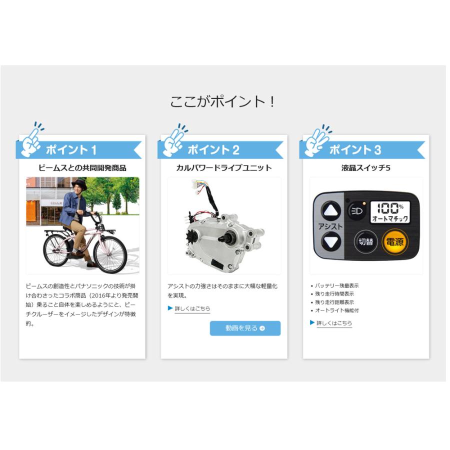 パナソニック　BP02 電動アシスト自転車 BEAMSコラボ　引き取り前提　東京 ビームスとパナソニックの共同開発、電動アシスト自転車が発売 | 株式