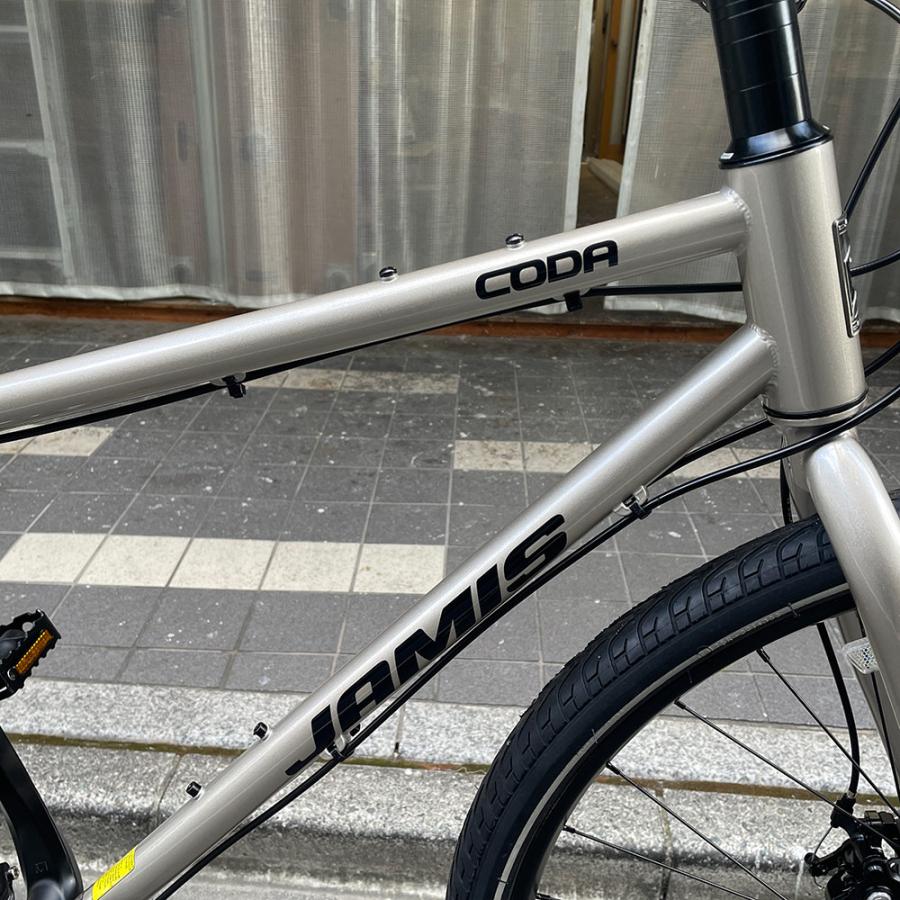 【東京都引き取り】Jamis CODA NEO2 19インチ サハラシルバー クロスバイク JAMIS(ジェイミス) CODA NEO2(コーダ・ネオ2)