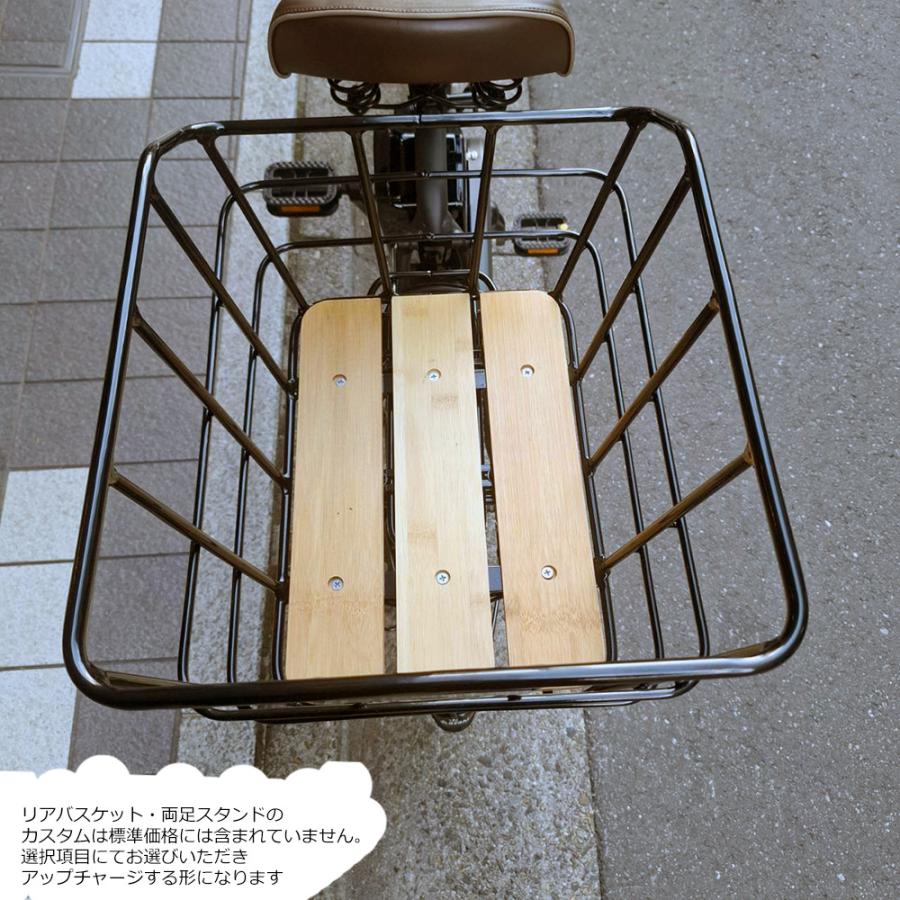 PAS CITY 底板ビッグウッドバスケットを搭載 ENERSYS COMPACT(エナシス