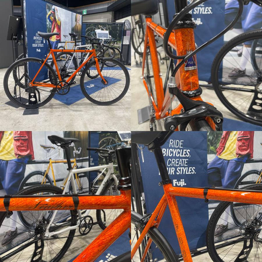 【引き取り】FUJI(フジ) FEATHER(フェザー) 　フラットバー仕様 フジ（Fuji） 限定特価 ワイドフラットバーフルカスタム FEATHER