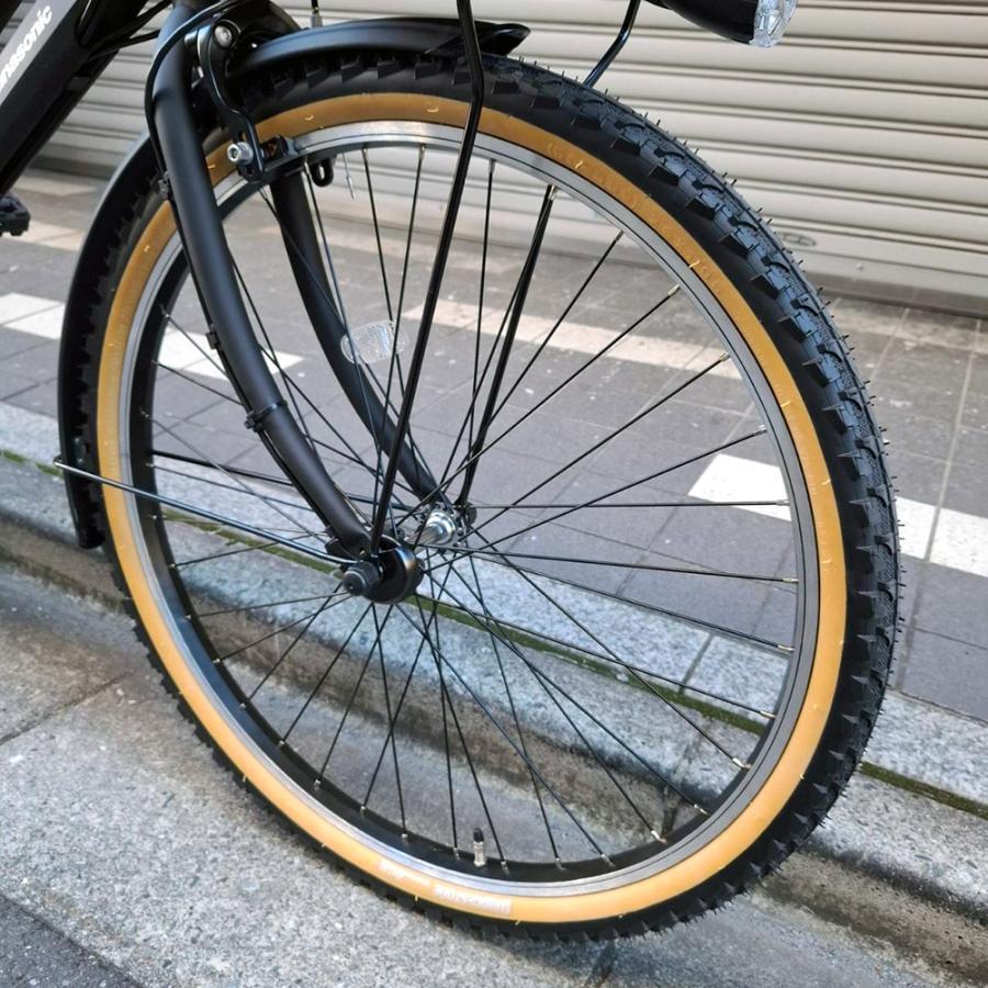 本格BMXハンドル搭載厳選カスタム TIMO S（ティモS） 26インチ (BE-FTS633) パナソニック電動自転車  送料プランAの画像